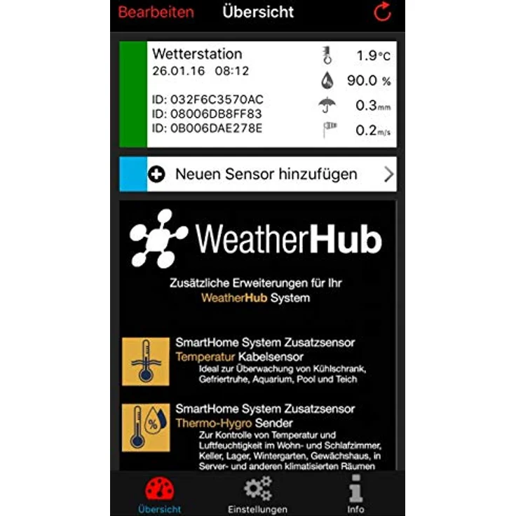 TFA Dostmann Weatherhub Wetterstation-Set mit Klima, Regen und Windsender, 31.4005.02, WLAN-Wetterstation mit App – Bild 2