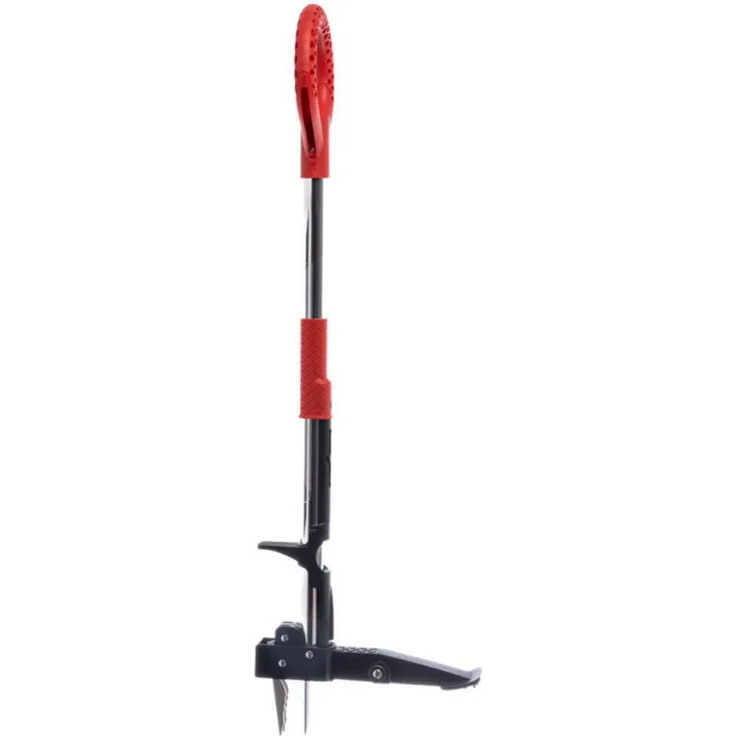 Root Slayer® Unkrautstecher Radius Garden Weeder, 100 cm Gesamtlänge, (1-tlg), Unkrautentferner mit Stiel, rote Ausführung
