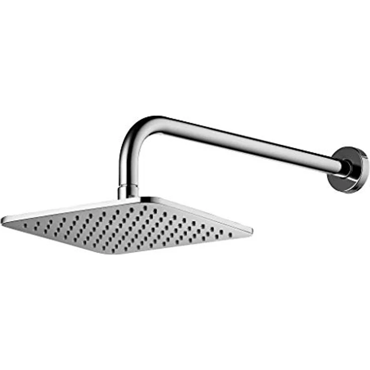 Ideal Standard IDS Regenbrause IDEALRAIN CUBE 200x200mm, Duschkopf aus Metall mit Chromoberfläche und Anti-Kalk-Funktion, 12 l/min Durchflussleistung – Bild 5