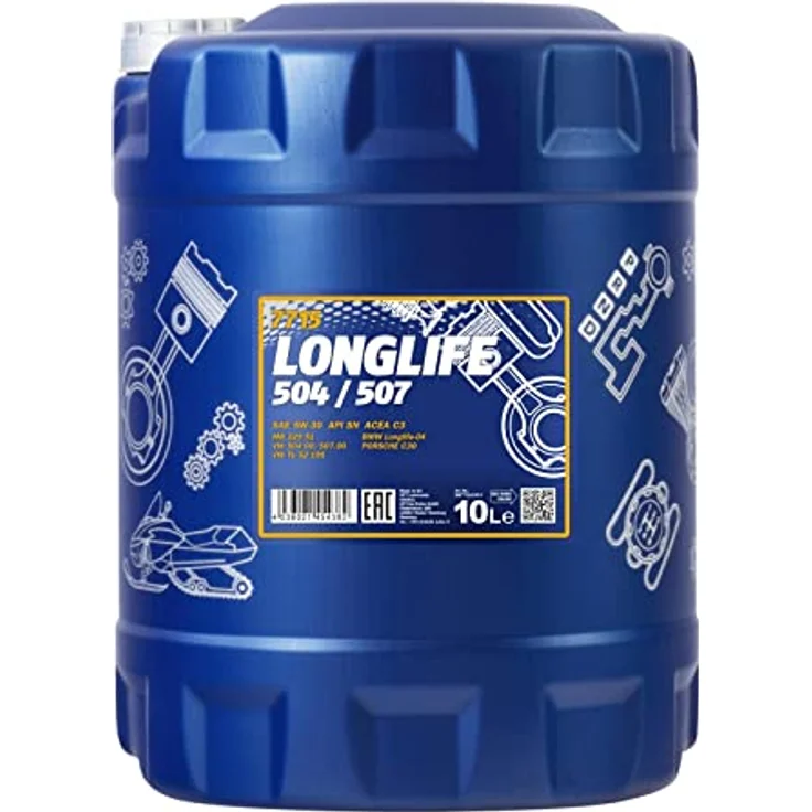 MANNOL 10L O.E.M. 5W-30 Longlife Motoröl – Bild 1