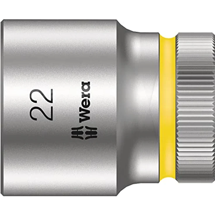 Wera 9722 Bit- und Steckschlüsselset Knarren-Satz, 31-teilig, 1/2 Zoll mit 2-farbiger Schaumstoffeinlage, passend für Tool Rebel Werkstattwagen – Bild 35