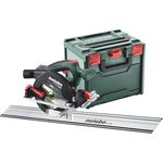 Metabo Akku-Handkreissäge KS 18 LTX 57 BL 18 V, mit Brushless-Motor, ohne Akku, mit Führungsschiene, mit Auslaufbremse, Säge 691222000