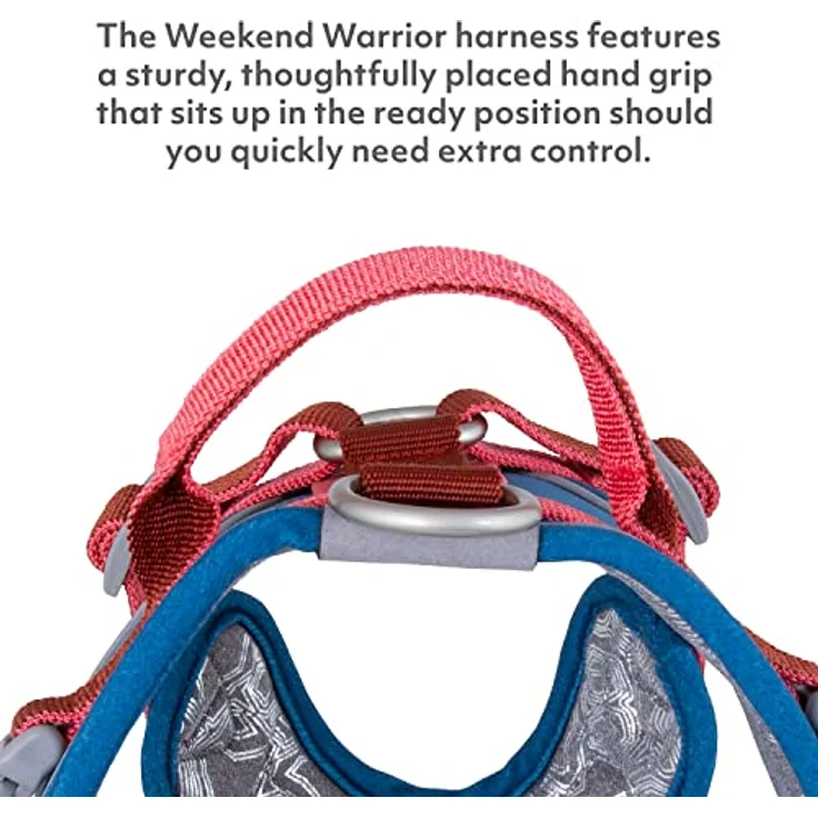 Hurtta Weekend Warrior ECO Warming Hundegescirr, wärmend, Brustgeschirr für kleine Hunde, Blaubeere Mix, 40-45 cm – Bild 4