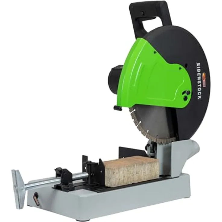 Eibenstock EST 350.3, Universalsäge Trennsäge mit 2400 Watt, 350 mm, ergonomischem Handgriff, Aluminiumguss Trenntisch, werkzeugloser Schnellspannvorrichtung