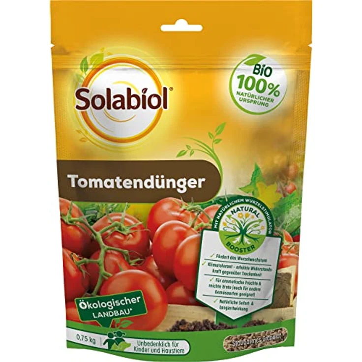 SBM Solabiol Tomatendünger, 0,75 kg – Bild 1