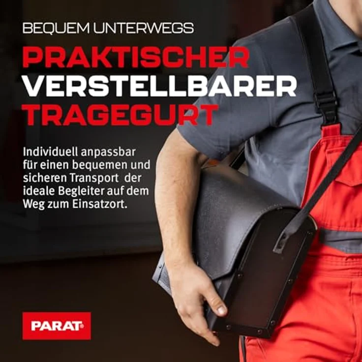 PARAT 30000581 Top-Line Werkzeugtasche, mit Mittelwand (Ohne Inhalt) – Bild 8