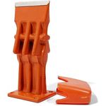 Forest Master Holzspalter Forest Master© Holzspalter 7" Aufsatz für Spaltklotz USAB, sicheres und schnelles Herstellen von Anzünd-Holz, Feuer-Holz - 18 cm Höhe, Klinge nachschleifbar - blau