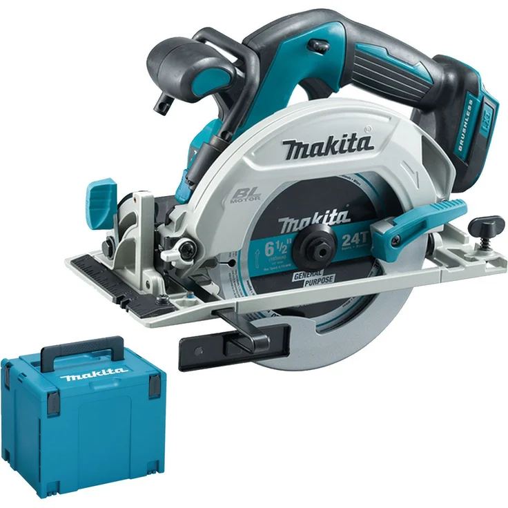 Makita Akku-Handkreissäge (ohne Akku/Ladegerät, 680 W, 18 V) DHS680ZJ – Bild 2