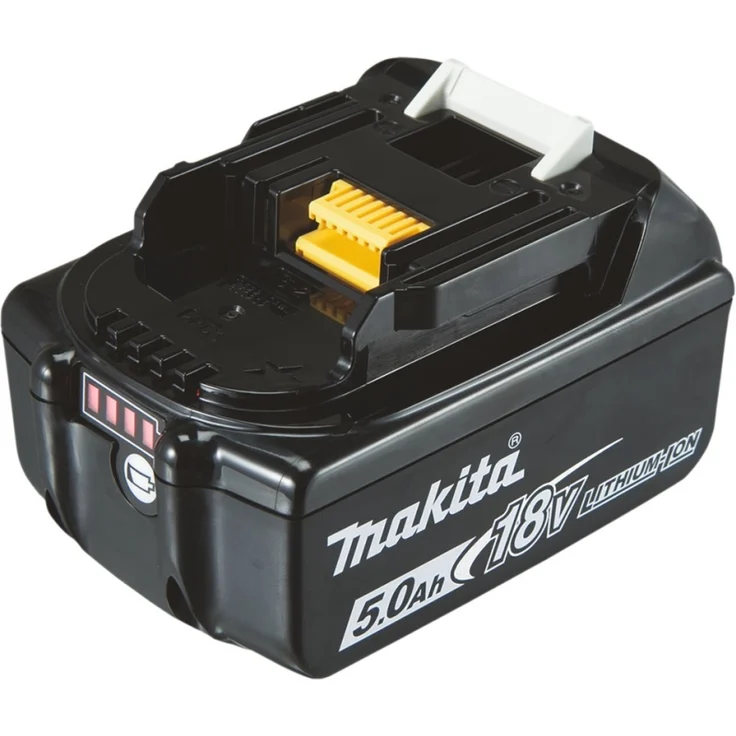 Makita Power Source Kit BL1850B Starter-Set, 4 x Werkzeugakku 18 V / 5Ah mit Ladestandsanzeige, mit Ladegerät (199483-0) – Bild 3