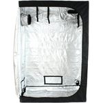 Growbird Gewächshaus Growbox 120x60x180 cm, Growzelt, Pflanzenzelt mit hochreflektierender Aluminiumfolie