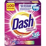 Dash® Color Frische Pulver I Waschmittel für bunte Wäsche I 100 Waschladungen I konzentrierte Rezeptur I frische, leuchtende Wäsche | 6 kg