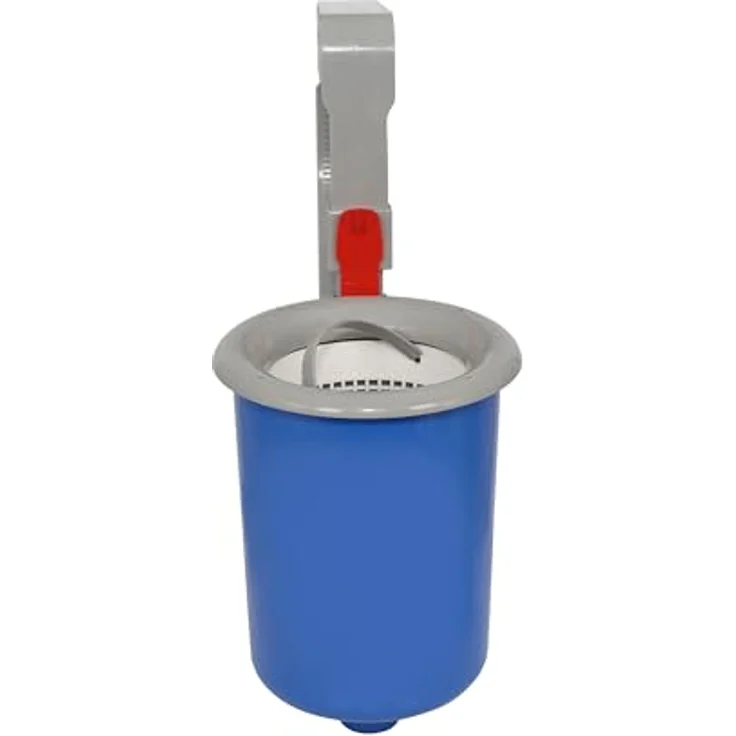 HAF Pool Einhängeskimmer Komplett Set, Oberflächenskimmer für Quick-Up und Frame Pools, blau, inkl. Anschlussschlauch 32mm/38mm, höhenverstellbar von 150-240mm, mit Zubehör – Bild 2