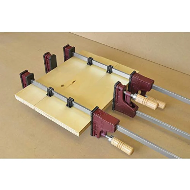 Piher Parallelzwinge, Korpuszwinge PRL400, 80cm, Spannkraft 400kg – Bild 5