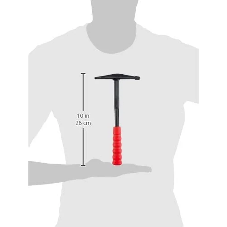 GYS Schlackehammer 260 aus geschmiedetem Stahl - Blister, 1 Stück, 240 g, 044159 – Bild 4