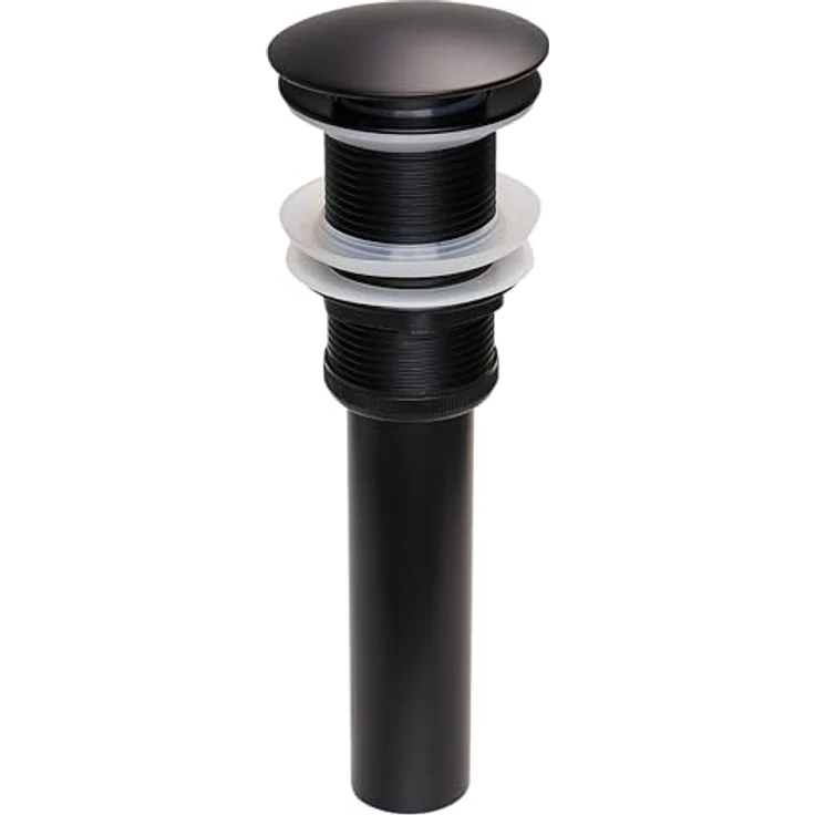 Beliani Tolosa, Aufsatzwaschbecken aus Mineralwerkstoff, 360 mm, integrierter Klick-Klack-Stöpsel – Bild 7