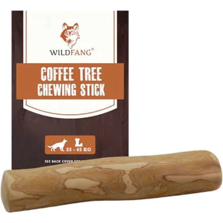 Wildfang® Kaffeeholz Hunde - Robustes Kauholz für Hunde & Welpen, Langlebige Kauwurzel für Hunde, 100% natürliches Kaffeeholz, Splitterarm - XXS für kleine Hunde bis 5 kg – Bild 1