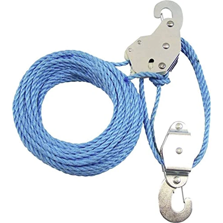 Schoerken Flaschenzug 220kg mit Seilbremse – Bild 2