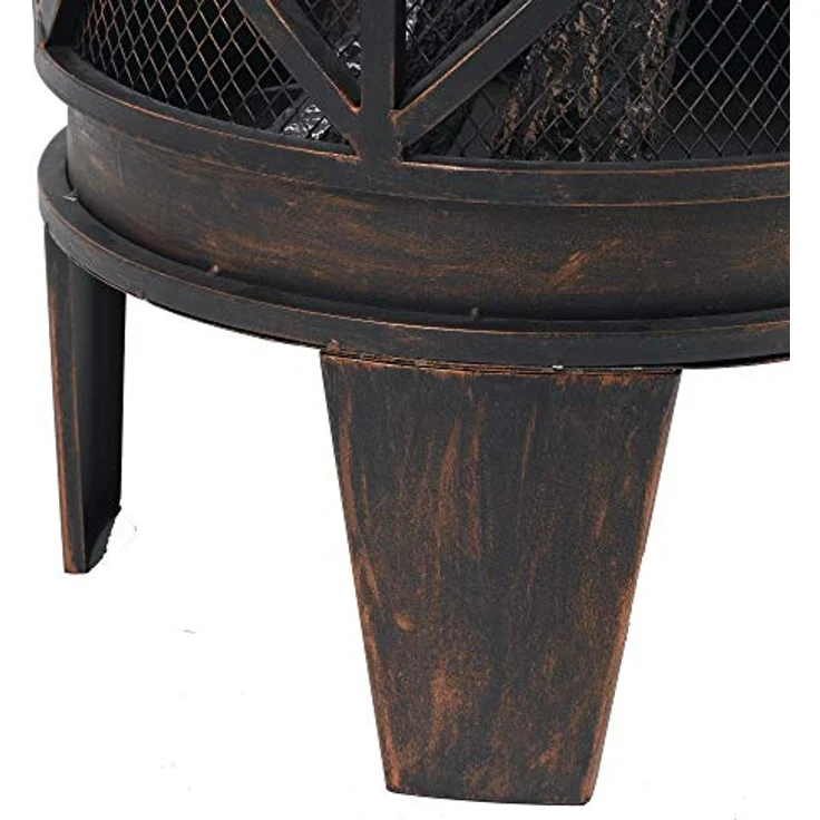 tepro 1127 ''Gracewood'' Fire Basket - Bronze (12-Piece) – Bild 4