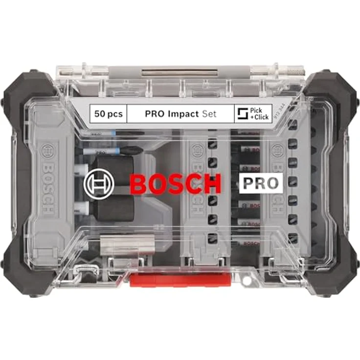Bosch 50x PRO Impact Set, 50-tlg. (200 x 107 mm, Schlagfester Sechskantschaft) – Bild 2