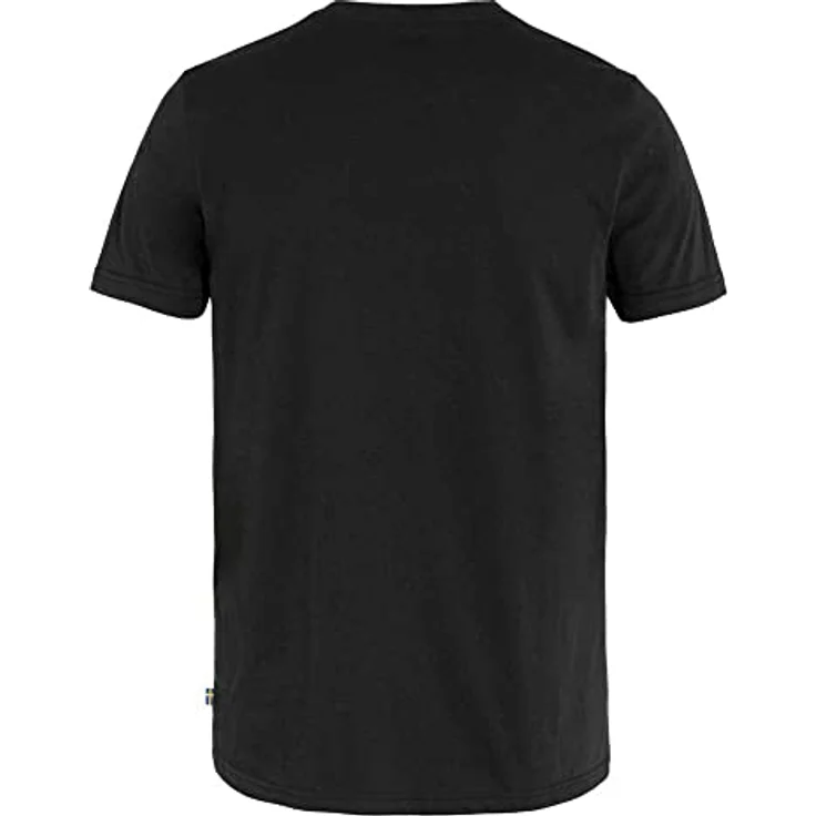 Fjällräven Herren Shirt 1960 Logo aus nachhaltigem Jersey-Strick, Schwarz, Größe M, feuchtigkeitsregulierend und schnell trocknend – Bild 2