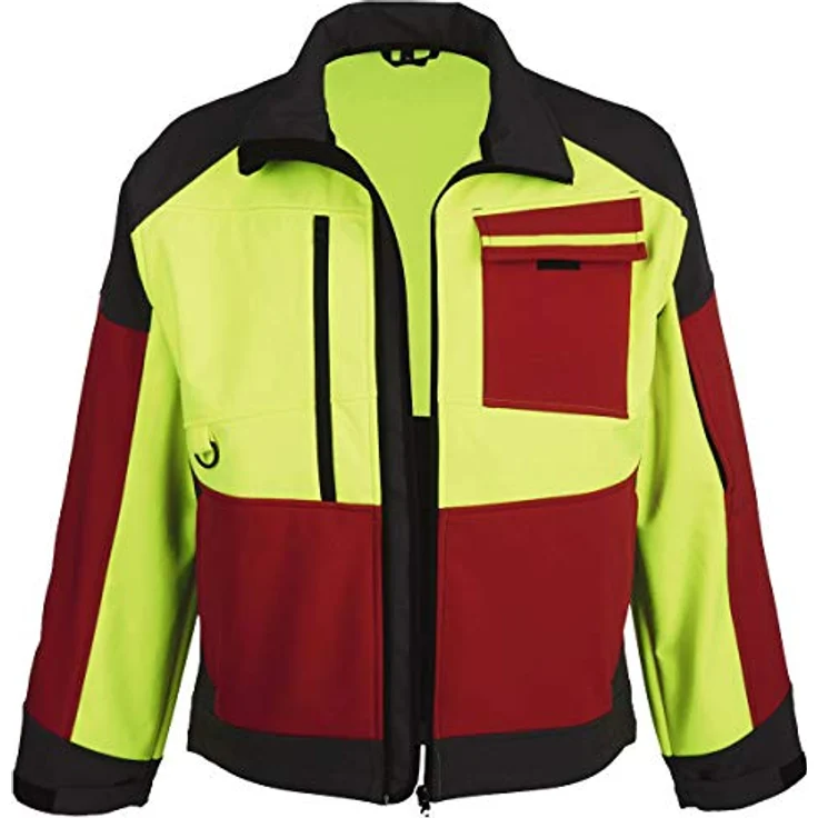 Watex Forest Jack Red, Arbeitsjacke Softshell, atmungsaktiv und winddicht, Größe 3XL – Bild 1