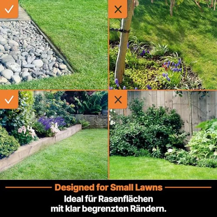 LawnMaster OcuMow™ Roboter-Rasenmäher mit 24V MAX Trimmer-Kombi-Set, optischer Navigation und automatischer Hindernisvermeidung – Bild 2