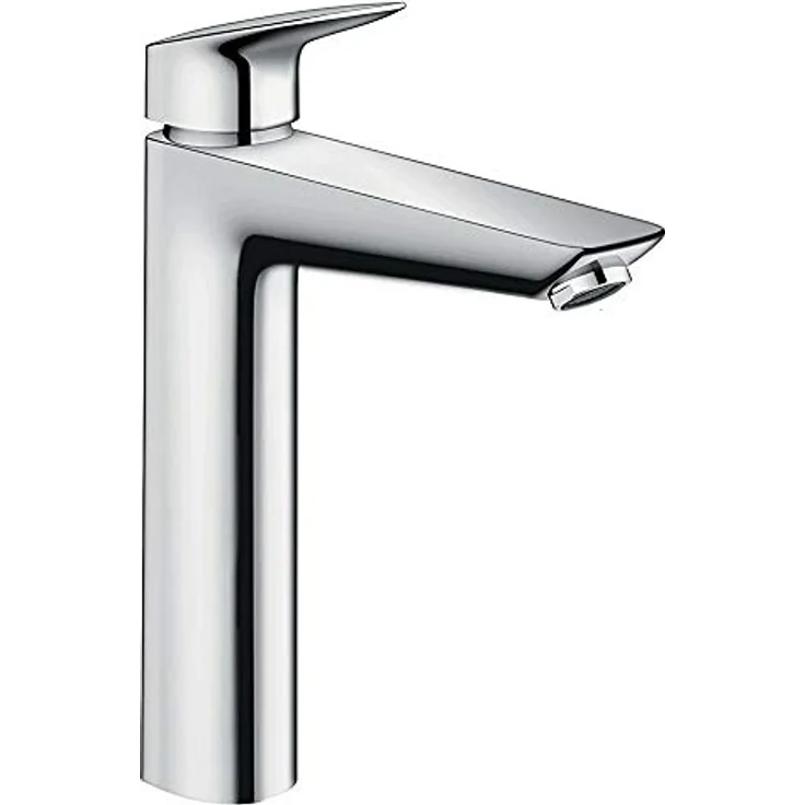 hansgrohe Logis 190, Spültischarmatur mit ComfortZone 190 und Zugstangen-Ablaufgarnitur – Bild 1
