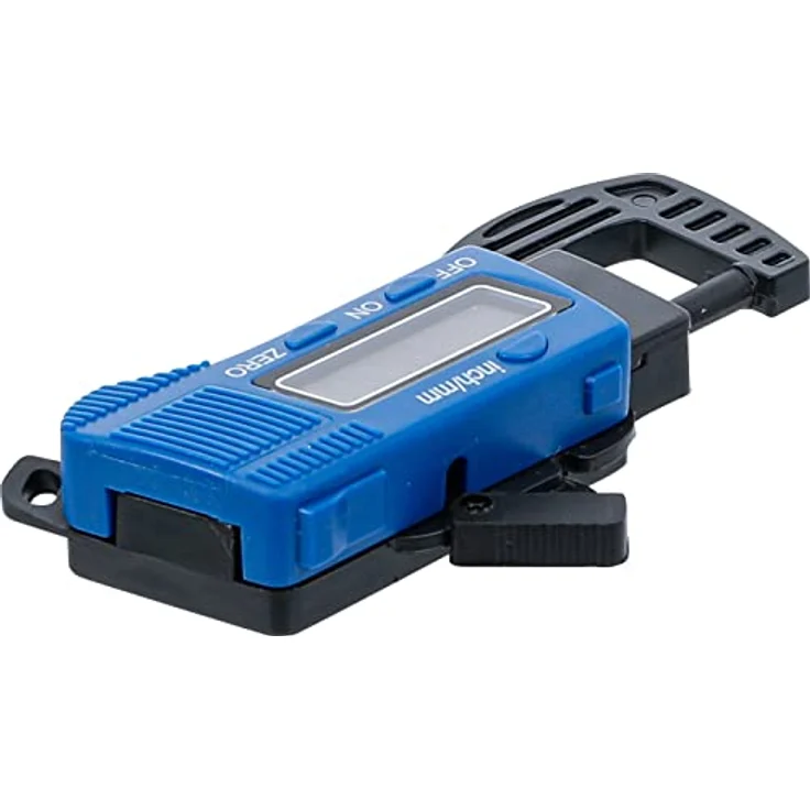 BGS TECHNIC Digital-Bügelmessschraube 0 - 13 mm, präzise Messung mit 0,01 mm Auflösung, für Bremsscheibenstärke und weitere Anwendungen – Bild 2