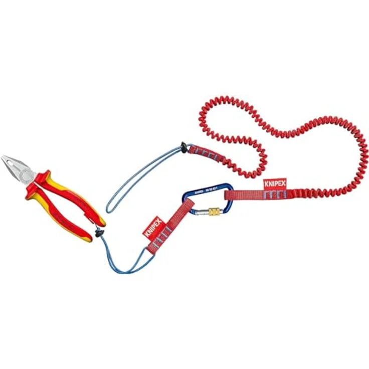 Knipex 00 50 04 T BK Sicherungssystem-Set (SB-Karte/Blister) - Werkzeug-Sicherungssystem mit vielfältigen Einsatzmöglichkeiten, attraktive Verkaufsverpackung – Bild 2