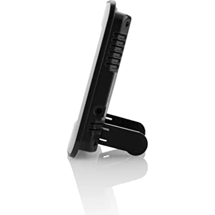 HYUNDAI Wetterstation WS 8446, Innen- und Außentemperatur, Luftfeuchtigkeitssensor, integrierter Wecker, großes LCD Display – Bild 3