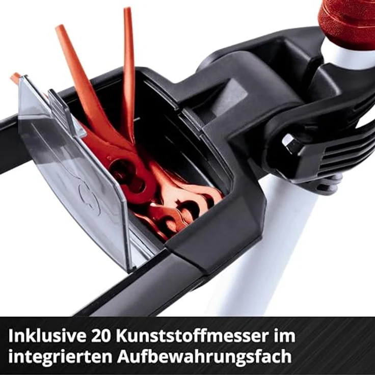 Einhell Power X-Change GE-CT 18 Li, Akku-Rasentrimmer mit 24 cm Schnittbreite, 18V Li-Ionen, 2,5 Ah Akku im Set – Bild 7