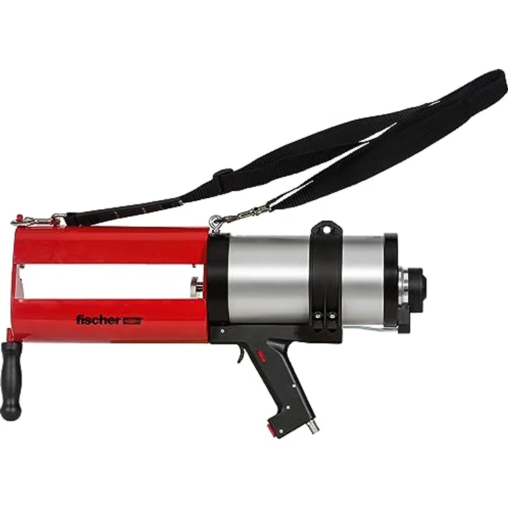 Fischer Pneumatik-Auspresspistole FIS DP S-XL, Druckluft-Antrieb für 1500 ml Injektionskartuschen, ergonomischer Handgriff – Bild 2