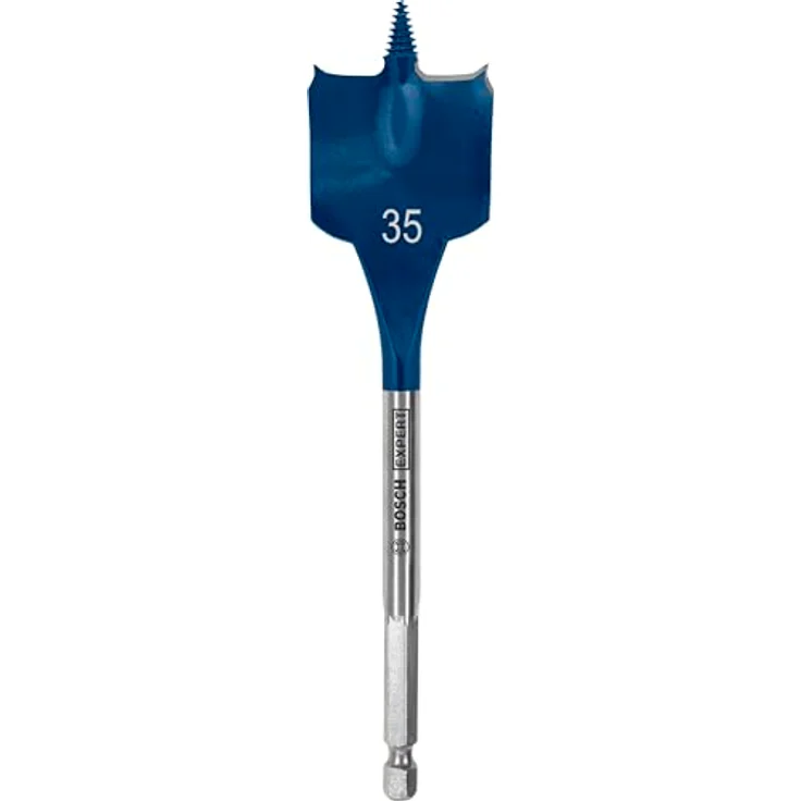 Bosch Expert Self Cut Speed Spade Bit, 35mm x 152mm, HEX Shank, schnelles Bohren in Weichholz, 1 Stück – Bild 1
