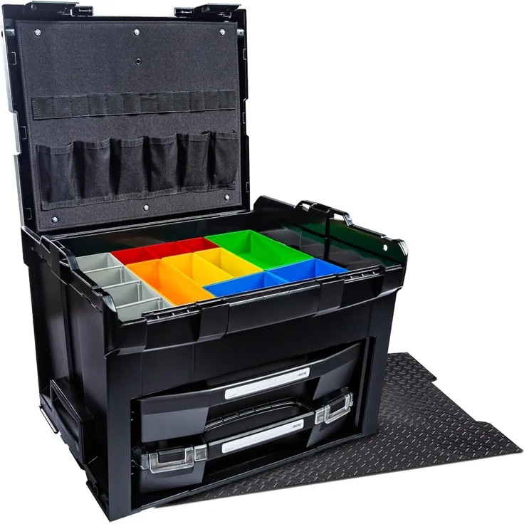L-Boxx ProClick Set 6, Werkzeugkoffer mit LS-BOXX 306, i-BOXX 72 und LS-Tray 72, robust und ergonomisch