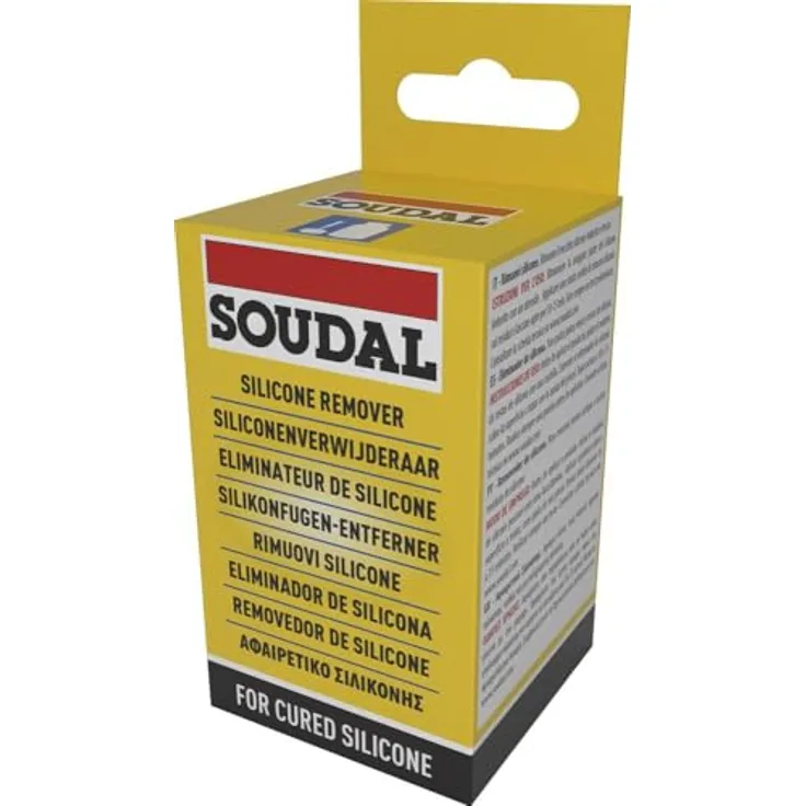 Soudal Silikonfugen-Entferner, 100ml, Dose - 10 min Einwirkzeit, Angenehmer Zitrusduft