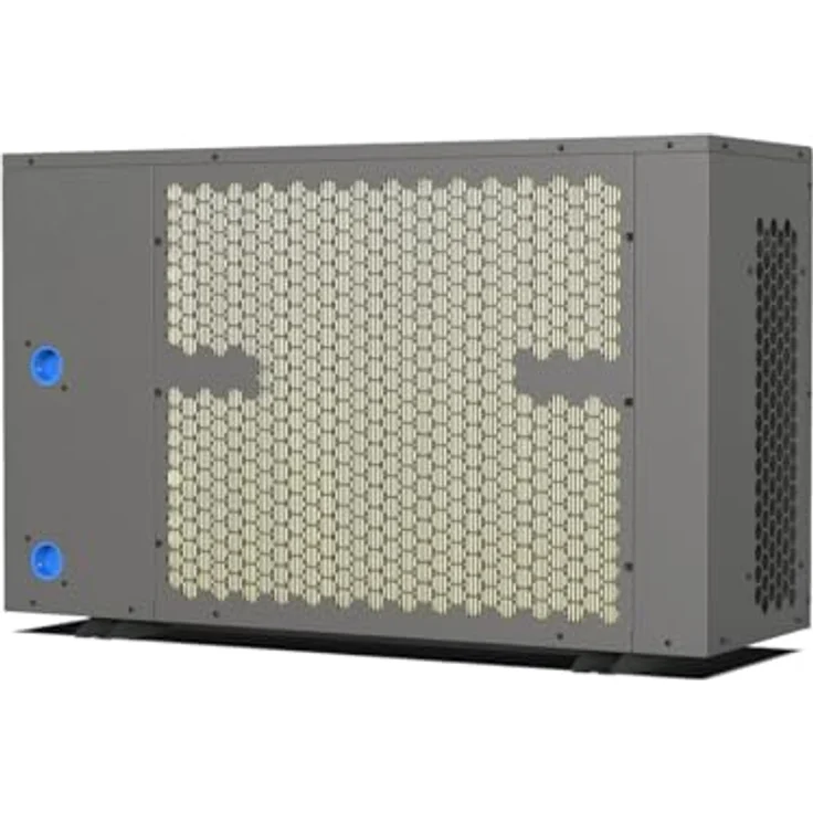 Steinbach Wärmepumpe "Silent 7" grau für Pools bis 30.000 l, 7 kW Heizleistung, Inverter-Technologie, leiser Betrieb – Bild 3
