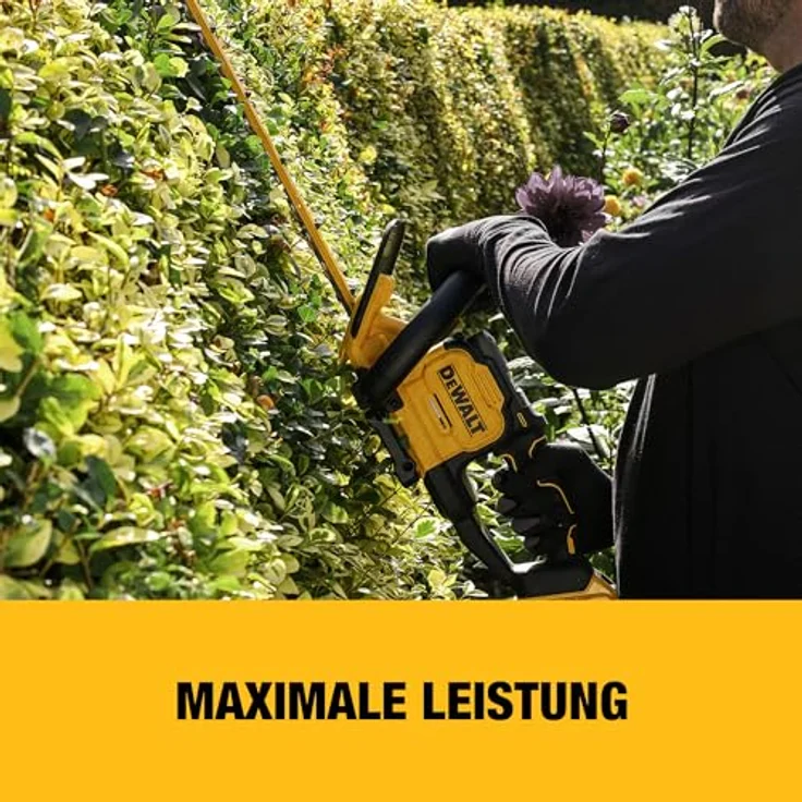 DEWALT DCMHT567N Akku-Heckenschere 60cm Dual-Action Schwert, 25 mm Schnittbreite, ergonomischer D-Handle Griff, bürstenloser Motor – Bild 3