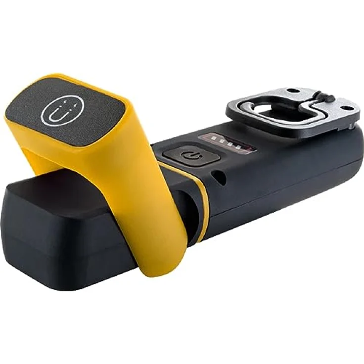 SCHWAIGER LED Arbeitsleuchte AKKU mit Taschenlampe 5W schwarz/gelb – Bild 4