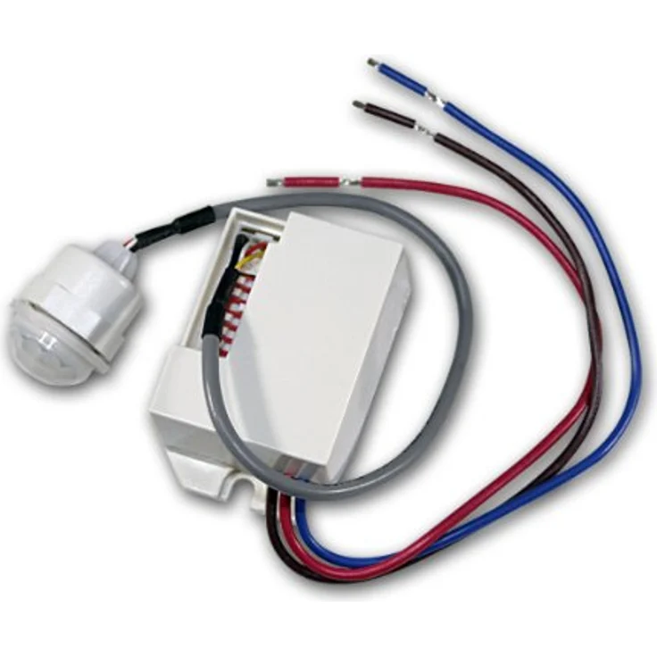 world-trading-net Mini PIR-Bewegungsmelder, 230V AC, 360° Erfassungswinkel, 6m Erfassungsbereich, einstellbare Empfindlichkeit – Bild 1
