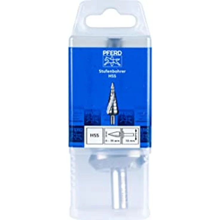 PFERD TOOLS HSS Stufenbohrer 4 - 39mm, für dünne Bleche, Rohre und Profile, Dreiflächenschaft, 1 Stück – Bild 2