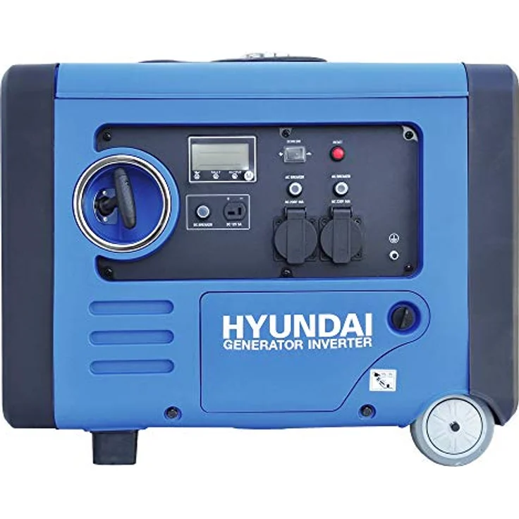 HYUNDAI Inverter-Generator HY4500SEi D (Inverter Stromerzeuger, tragbarer Benzin Generator mit 4.0 kW Maximalleistung, Notstromaggregat, Stromaggregat) – Bild 2