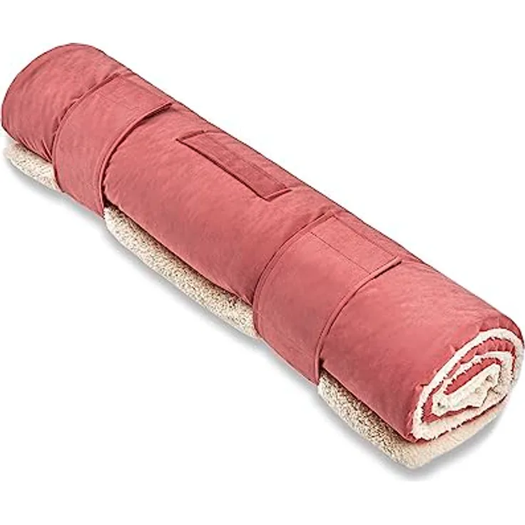 Wolters Cat & Dog Reisedecke Vagabund mit Schaffell-Imitation rost - Preisvergleich