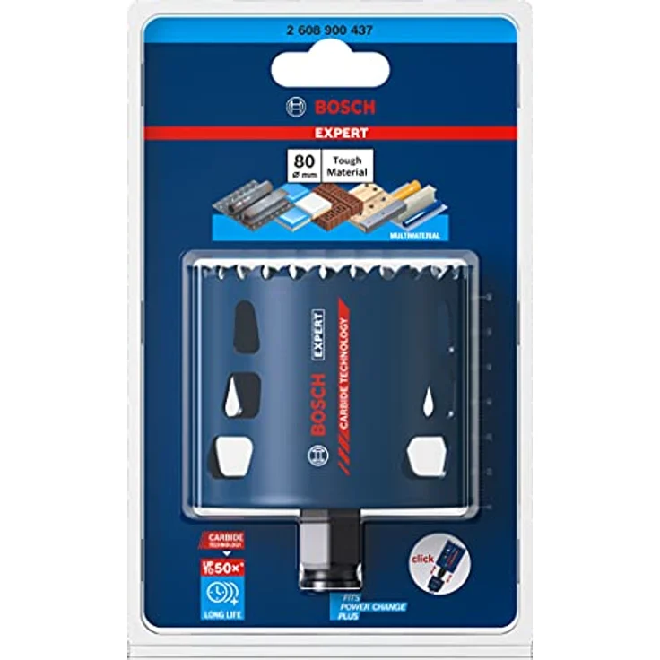 Bosch Expert Tough Material Lochsäge, 80 x 60 mm – Bild 3