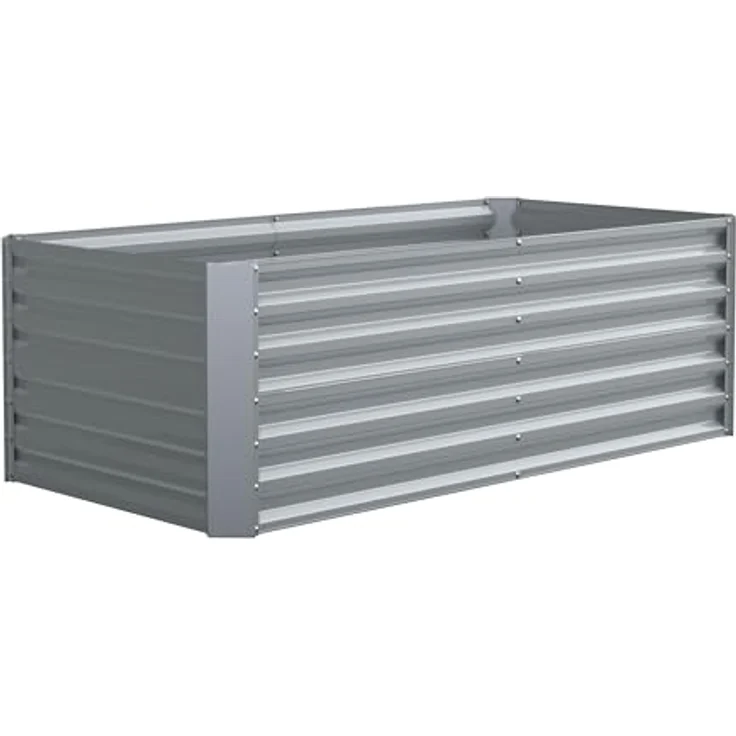 Urban Hochbeet Galdo XL, Hochbeet aus Metall, 180x90 cm, wetterfest und robust – Bild 3