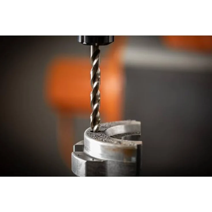 PFERD TOOLS Spiralbohrer INOX, 10 Stück | Ø 9 mm, HSS-E Co5 N, DIN 338, 135° für präzise Bohrlöcher in zähen und harten Werkstoffen – Bild 3