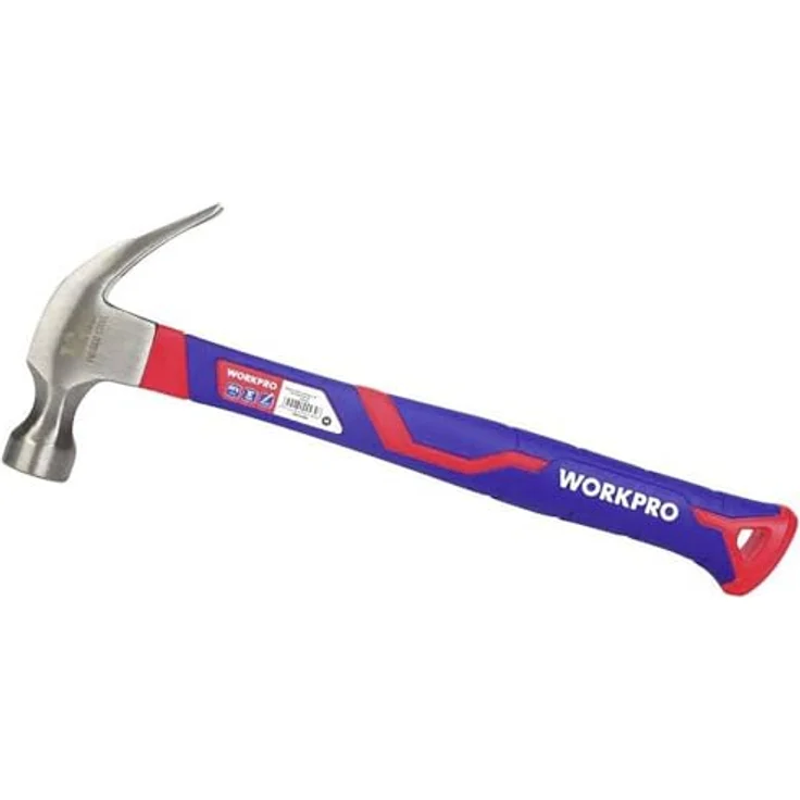 WORKPRO Holzbearbeitungshammer, 450 g, mehrfarbig – Bild 2