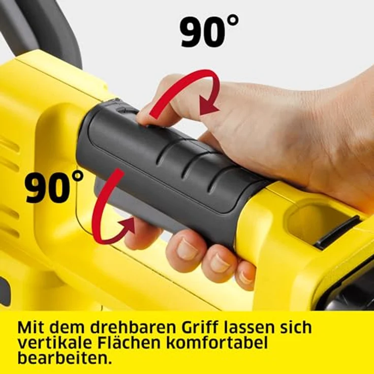 Kärcher HGE 3-18, Akku-Heckenschere mit 18 V, 50 cm Schnittlänge, drehbarem Griff und Sägefunktion – Bild 5