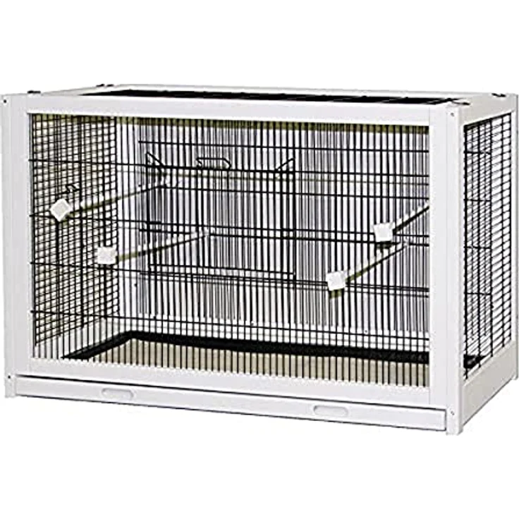 Kerbl Vogelkäfig Fips aus Holz, 100 x 50 x 60 cm – Bild 1