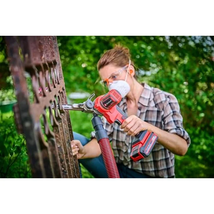 Einhell Akku-Bandfeile TE-BF 18 Li-Solo Power X-Change (18 V, bis 1.700 m/min, 2x Schleifarme 9 mm und 13 mm, inkl. 12x Schleifbänder) – Bild 4