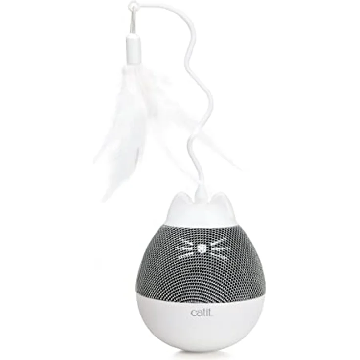 Catit - Pixi Spinner White & Grey - (787.0180) – Bild 1